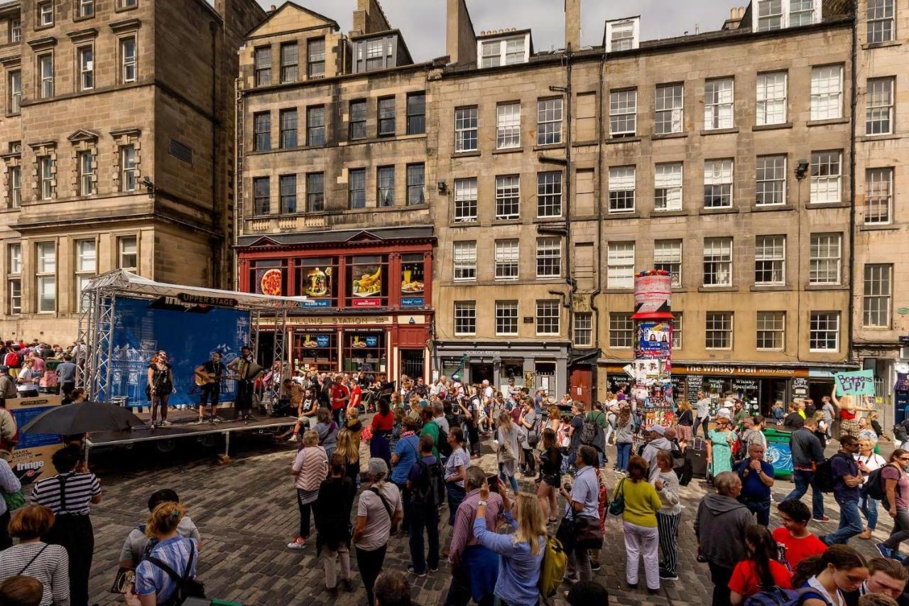 Stunning Panoramic Views: Heart Of The Royal Mile Lejlighed EDI Eksteriør billede